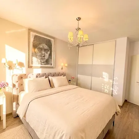 Rose Sky Downtown - 3bedroom, Garage, French Balcony, Ac * ブダペスト